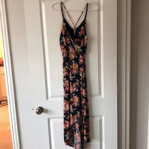 Hi-low Floral Maxi